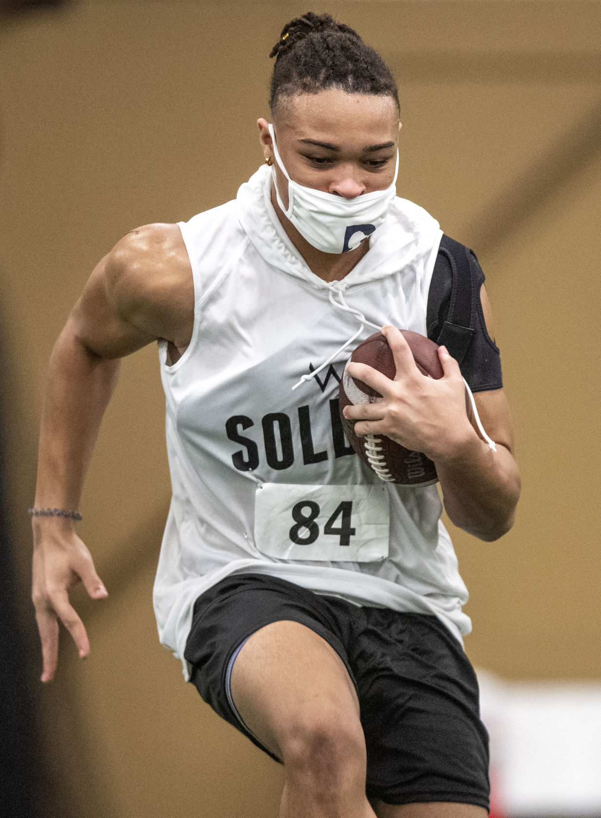 Steve Warren football camp, 7.25